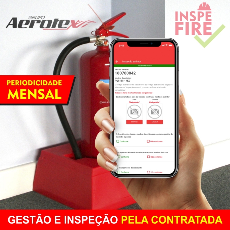 Inspeção Mensal Inspefire Inspeção Mensal Inspefire