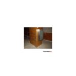 Abrigo para Mangueira Sobrepor Aço Inox - 1 Porta de Vidro incolor 6mm - (A)90 x (L)60 x (P)17cm - MH419