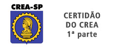 Certificado de Certidão do CREA-SP