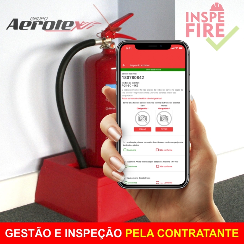 Inspeção Mensal Inspefire Contratante Inspeção Mensal Inspefire Contratante