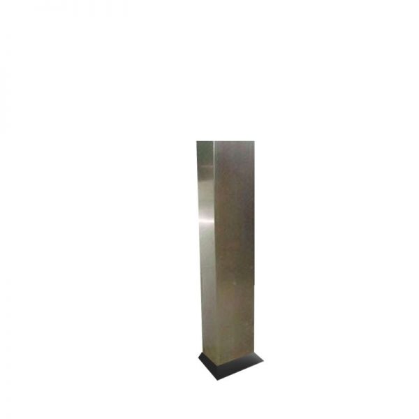 Pedestal em Aço Inox para Abrigo de Mangueira 90x60x17 - 150cm de Altura - MH444