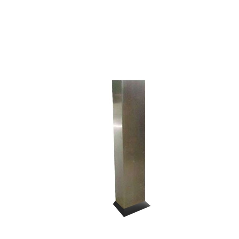 Pedestal em Aço Inox para Abrigo de Mangueira 90x60x17 - 150cm de Altura - MH444